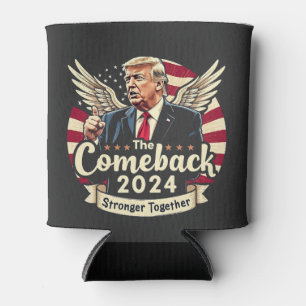 Das Bestste Comeback 2024 - Trump zusammengesteckt Dosenkühler
