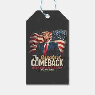 Das Bestste Comeback in der amerikanischen Geschic Geschenkanhänger