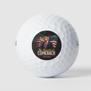 Das Bestste Comeback in der amerikanischen Geschic Golfball