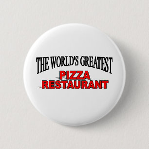 Das bestste die Pizza-Restaurant der Welt Button
