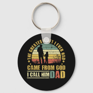 Das Bestste Geschenk, das ich je vom Vater Gottes Schlüsselanhänger