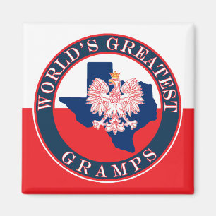 Das bestste Gramps der Welt Magnet