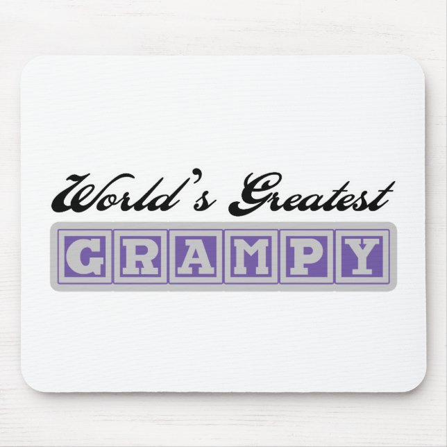 Das bestste Grampy der Welt Mousepad (Vorne)