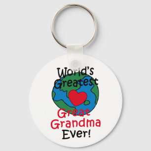 Das Bestste große Oma der Welt Schlüsselanhänger