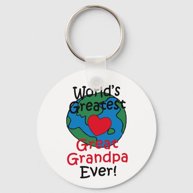 Das Bestste Großherz der Welt Schlüsselanhänger (Vorderseite)