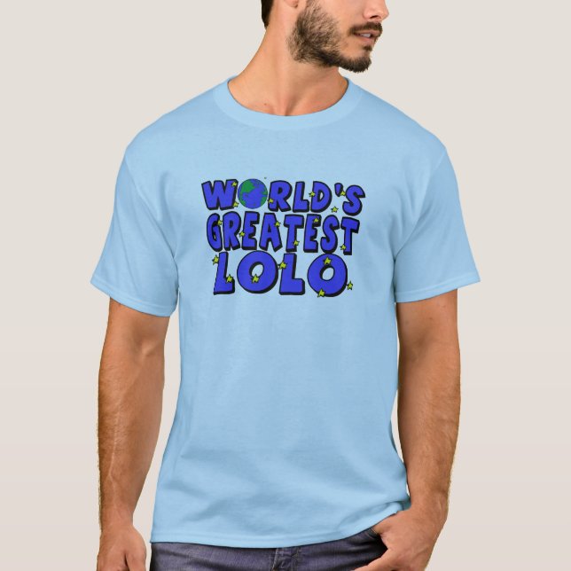 Das bestste Lolo der Welt T-Shirt (Vorderseite)