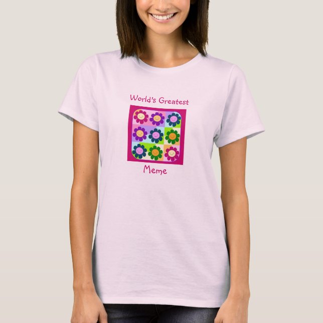 Das bestste Meme der Welt T-Shirt (Vorderseite)