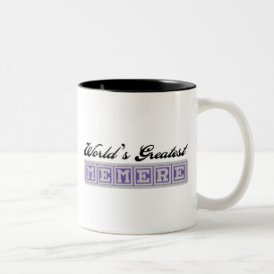 Das bestste Memere der Welt Zweifarbige Tasse