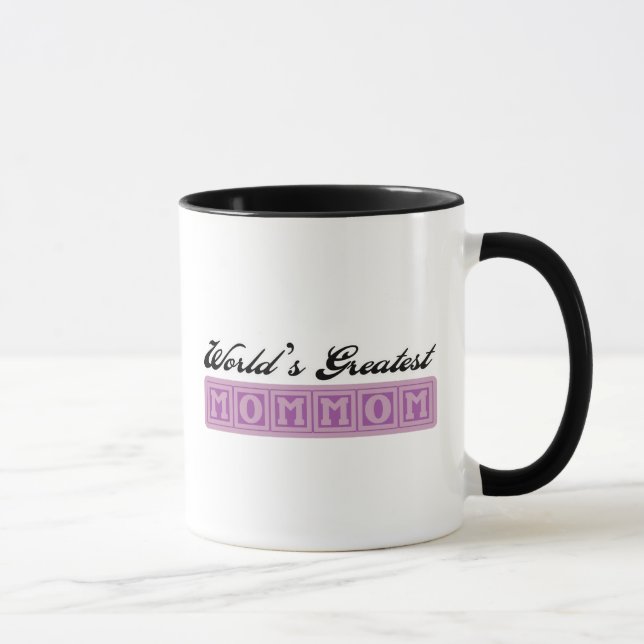 Das bestste MomMom der Welt Tasse (Rechts)