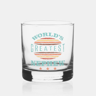Das Bestste Nephew der Welt Whiskyglas