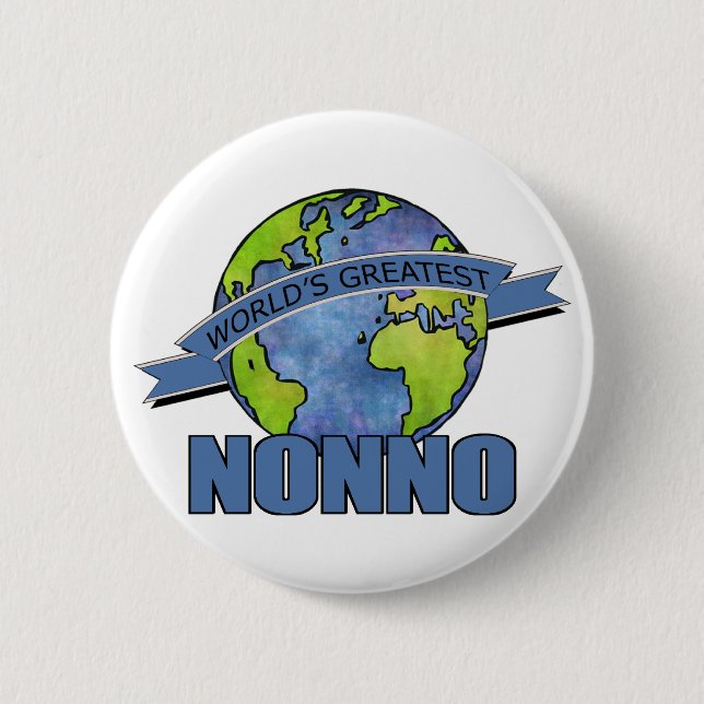 Das bestste Nonno der Welt Button (Vorderseite)