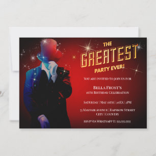 Das Bestste Party aller Geburtstage Einladung