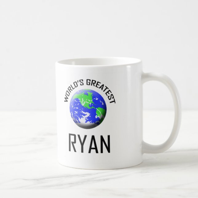 Das bestste Ryan der Welt Kaffeetasse (Rechts)
