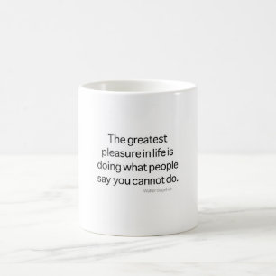 Das bestste Vergnügen Kaffeetasse