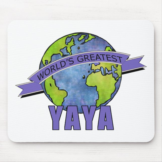 Das bestste YaYa der Welt Mousepad (Vorne)