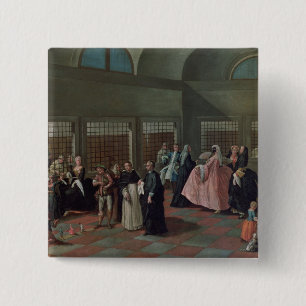 Das Besuchswohnzimmer im Kloster Button