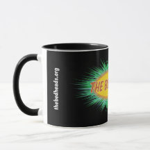 Das Bett geht Logo-Tasse voran