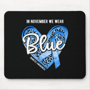 Das Bewusstsein der Frauen für Diabetes im Novembe Mousepad