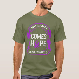 Das Bewusstsein für Arzneimittelüberdosierung mit T-Shirt