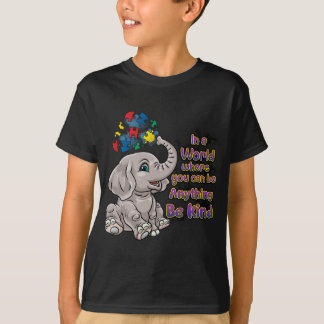 Das Bewusstsein für Autismus ist ein gütiger Elefa T-Shirt