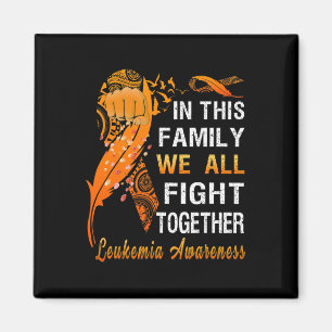Das Bewusstsein für den Orangen Band in dieser Fam Magnet