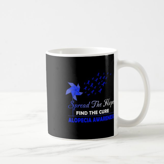 Das Bewusstsein für die Hoffnung Kaffeetasse (Rechts)