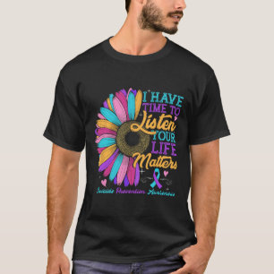 Das Bewusstsein für die Suizidprävention, das ich T-Shirt