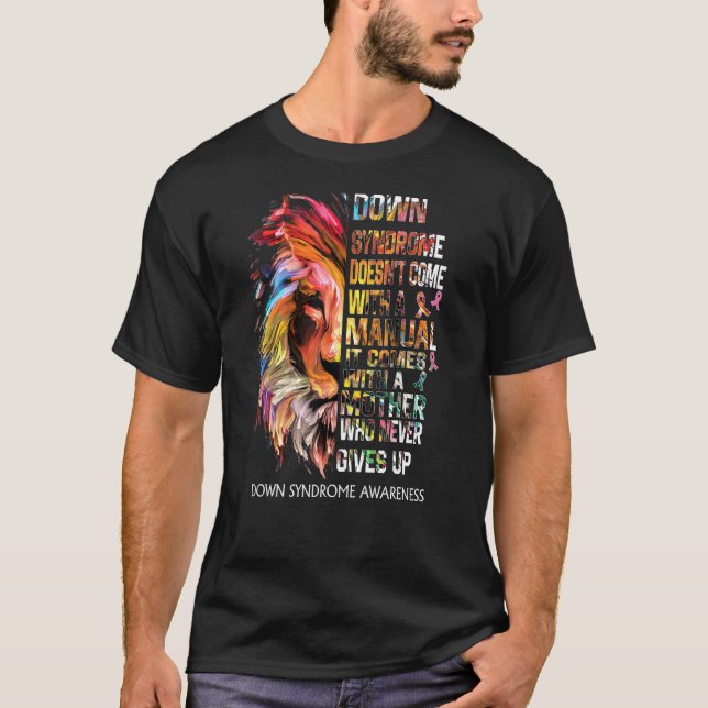 Das Bewusstsein für die Wasserfarbe des Syndroms b T-Shirt (Vorderseite)
