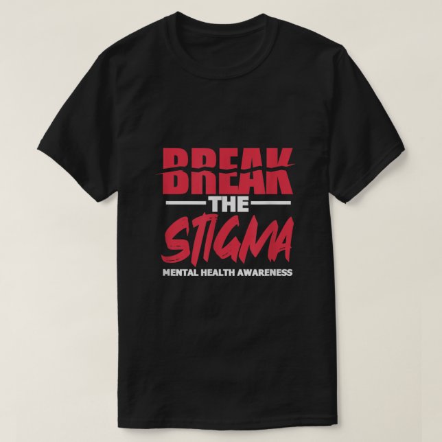 Das Bewusstsein für psychische Gesundheit bei Stig T-Shirt (Design vorne)