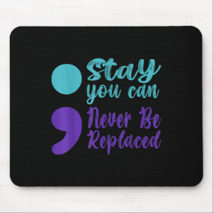 Das Bewusstsein für Suzidprävention darf niemals e Mousepad