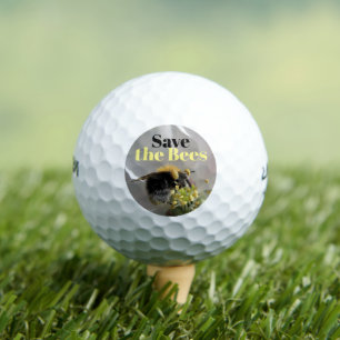 Das Bienen-Hummeln-Foto gerettet Golfball