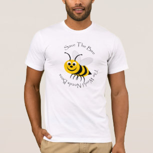 Das Bienendesign gerettet T-Shirt