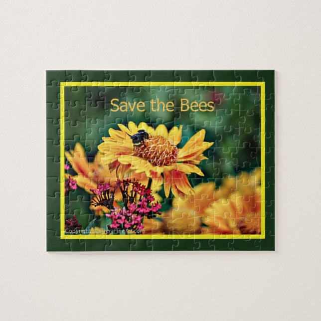 Das Bienenpuzzle gerettet (Horizontal)