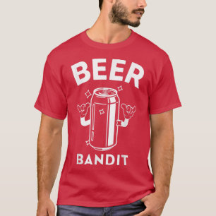 Das Bier Bandit - Funny Beer Drink T - Shirt