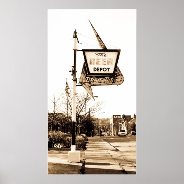 Das Bier-Depot Poster (Vorne)
