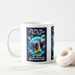 Das Bier im Kopf  Kaffeetasse
