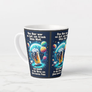 Das Bier im Kopf  Milchtasse