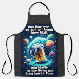Das Bier im Kopf Schürze