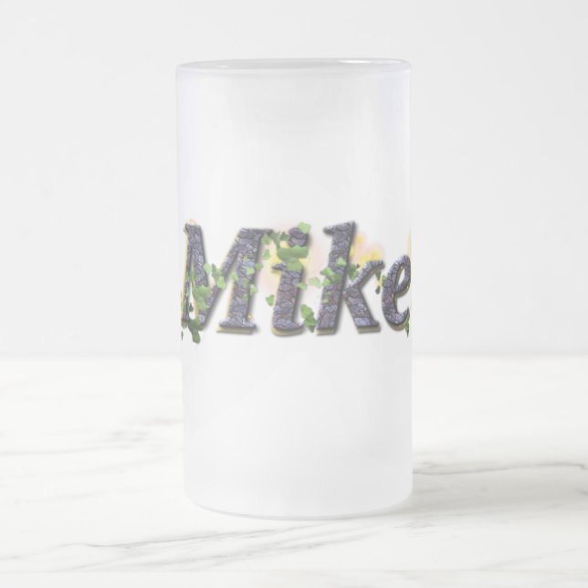 Das Bier-Tasse der Mike Mattglas Bierglas (Mittel)
