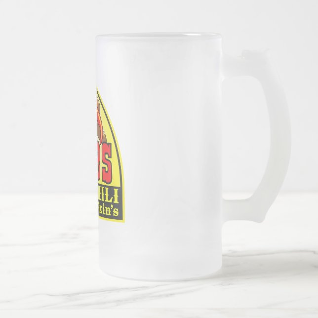 Das Bier-Tasse der Wanne Mattglas Bierglas (Rechts)