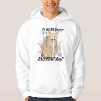 Das Biest in mir lustiger Meme-Katzenpullover Hoodie
