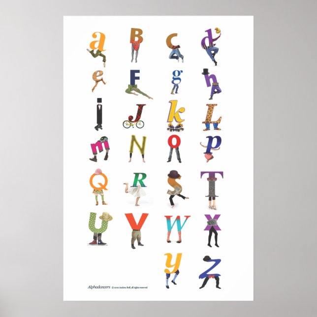 Das BIG-Alphadance-Poster Poster (Vorne)