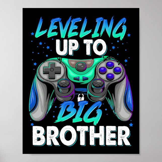Das Big Bro-Gamer-Videospiel Poster (Vorne)