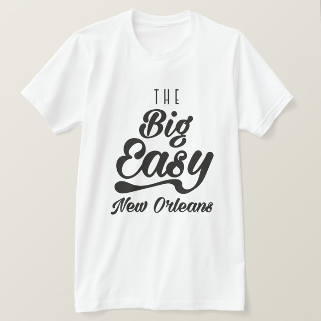 Das Big Easy New Orleans T-Shirt (Design vorne)