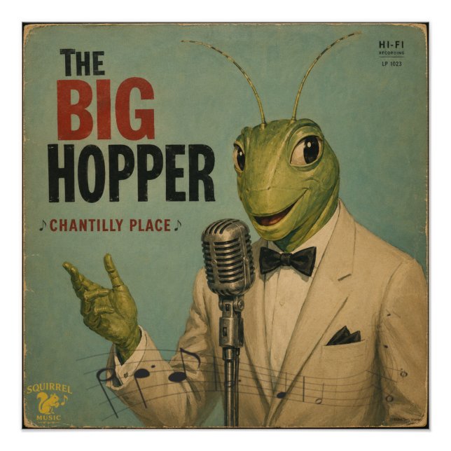 Das Big Hopper-Album: eine Parodie Poster (Vorderseite)