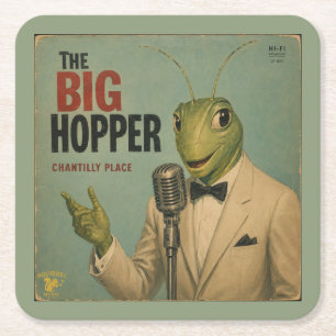 Das Big Hopper-Album: eine Parodie Rechteckiger Pappuntersetzer