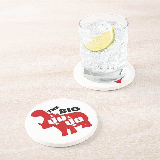 DAS BIG PUM PUI Ō Fat in Thai Language Getränkeuntersetzer (Seite)