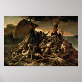 Das Bild der Medusa von Gericault - Poster