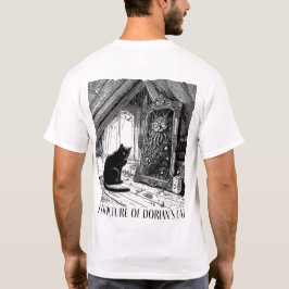 Das Bild von Dorians Katzenfront und -rückseite T-Shirt