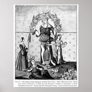 Das Bild von Freifrau Astrology mit den drei Poster